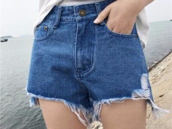 圖 夏季牛仔短褲批發(fā) 工廠直銷(xiāo)貨源牛仔短褲5元批發(fā) 天津服裝 鞋帽 箱包